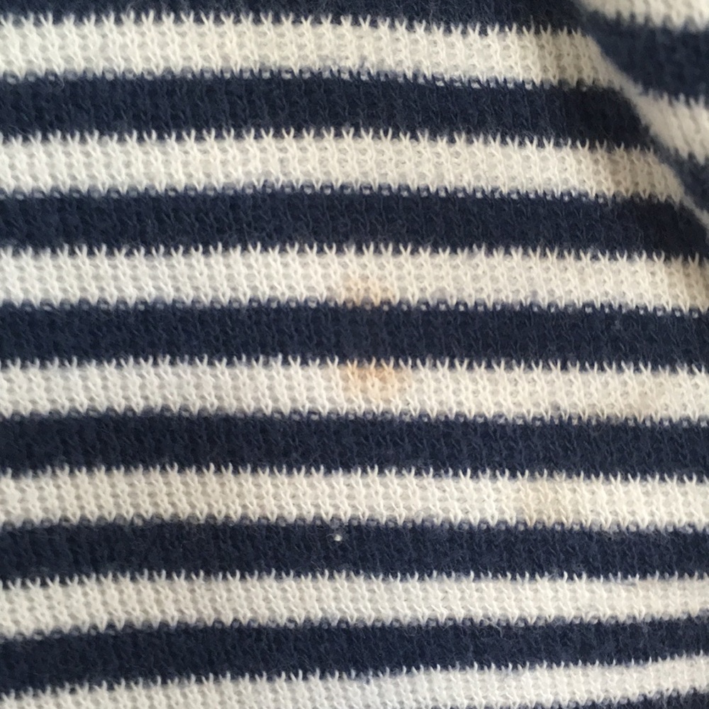Navy and White Cardigan - Picture 4 of 8